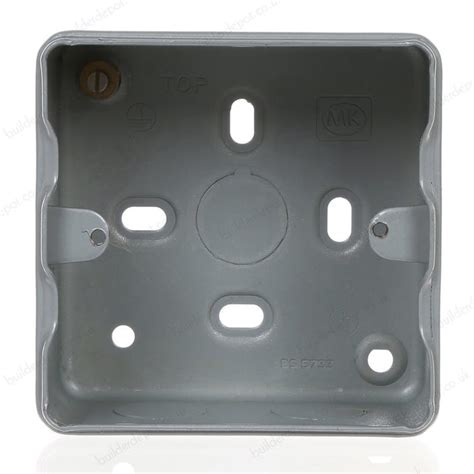 mk metal clad back box dimensions|metal clad flex outlet.